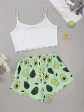 Load image into Gallery viewer, Women&#39;s Avocado Summer Pyjamas PJs