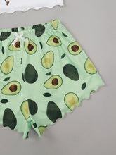 Load image into Gallery viewer, Women&#39;s Avocado Summer Pyjamas PJs