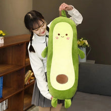 Load image into Gallery viewer, Giant Long Soft Avocado Cute Plush Plushie Cushion Pillow