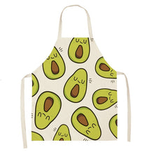 Load image into Gallery viewer, Fun and Tropical Avocado Themed Cotton Apron