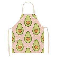 Load image into Gallery viewer, Fun and Tropical Avocado Themed Cotton Apron