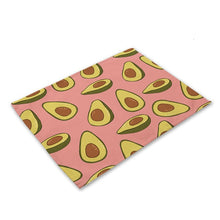 Load image into Gallery viewer, Avocado Cotton Placemats