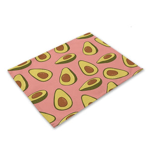 Avocado Cotton Placemats