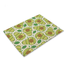 Load image into Gallery viewer, Avocado Cotton Placemats