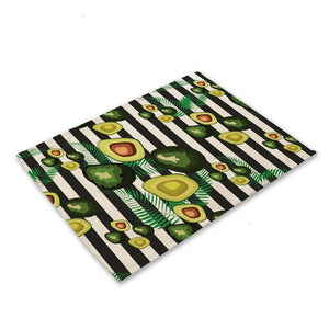 Avocado Cotton Placemats