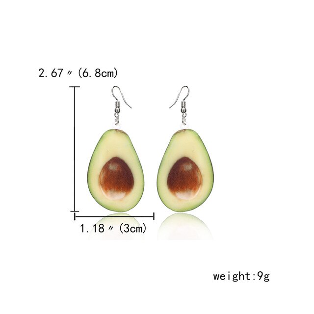 Amazing Avocado Earrings